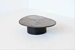 Paul Kingma Brown Free-Form Coffee Table the Netherlands, 1993