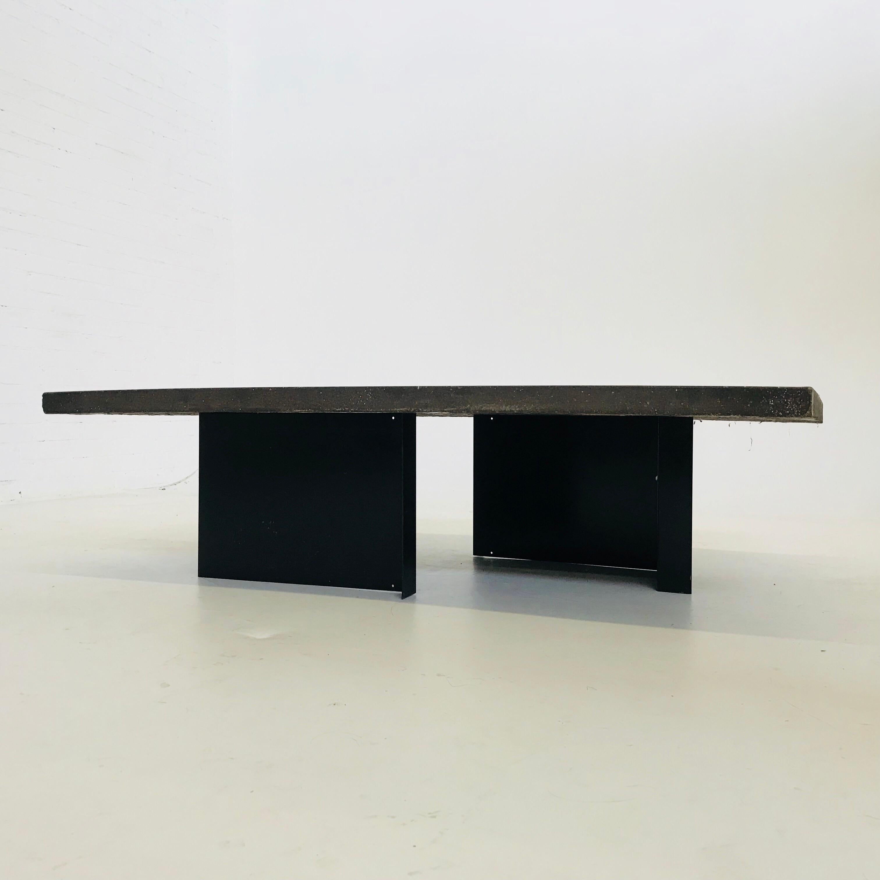 Paul Kingma Brutalist Cocktail or Coffee Table In Fair Condition In The Hague, NL
