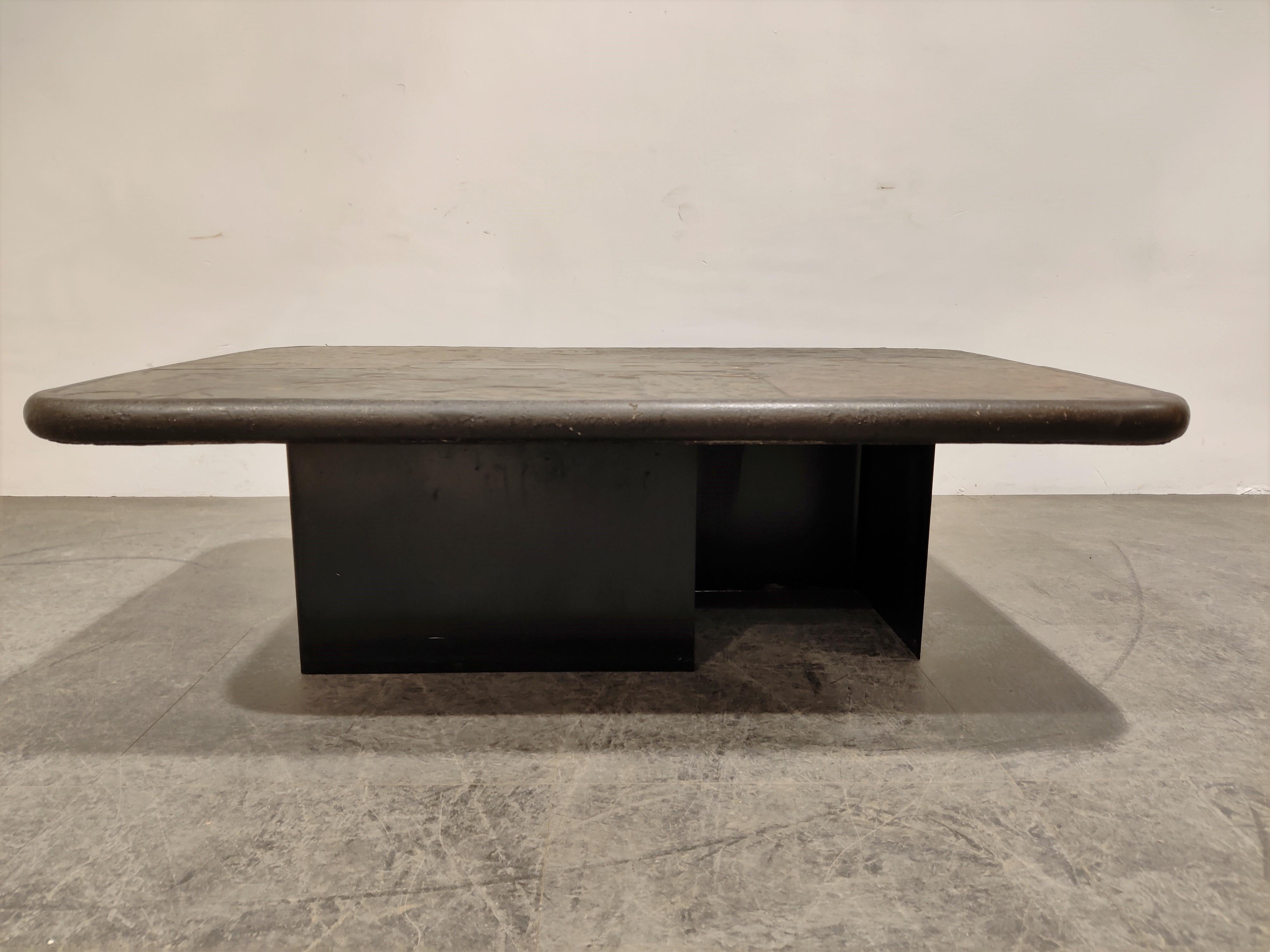 Paul Kingma Coffee Table, 1987 In Good Condition In HEVERLEE, BE