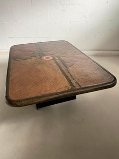 Paul Kingma Mid-Century Modern Stone and Agate Coffee Table