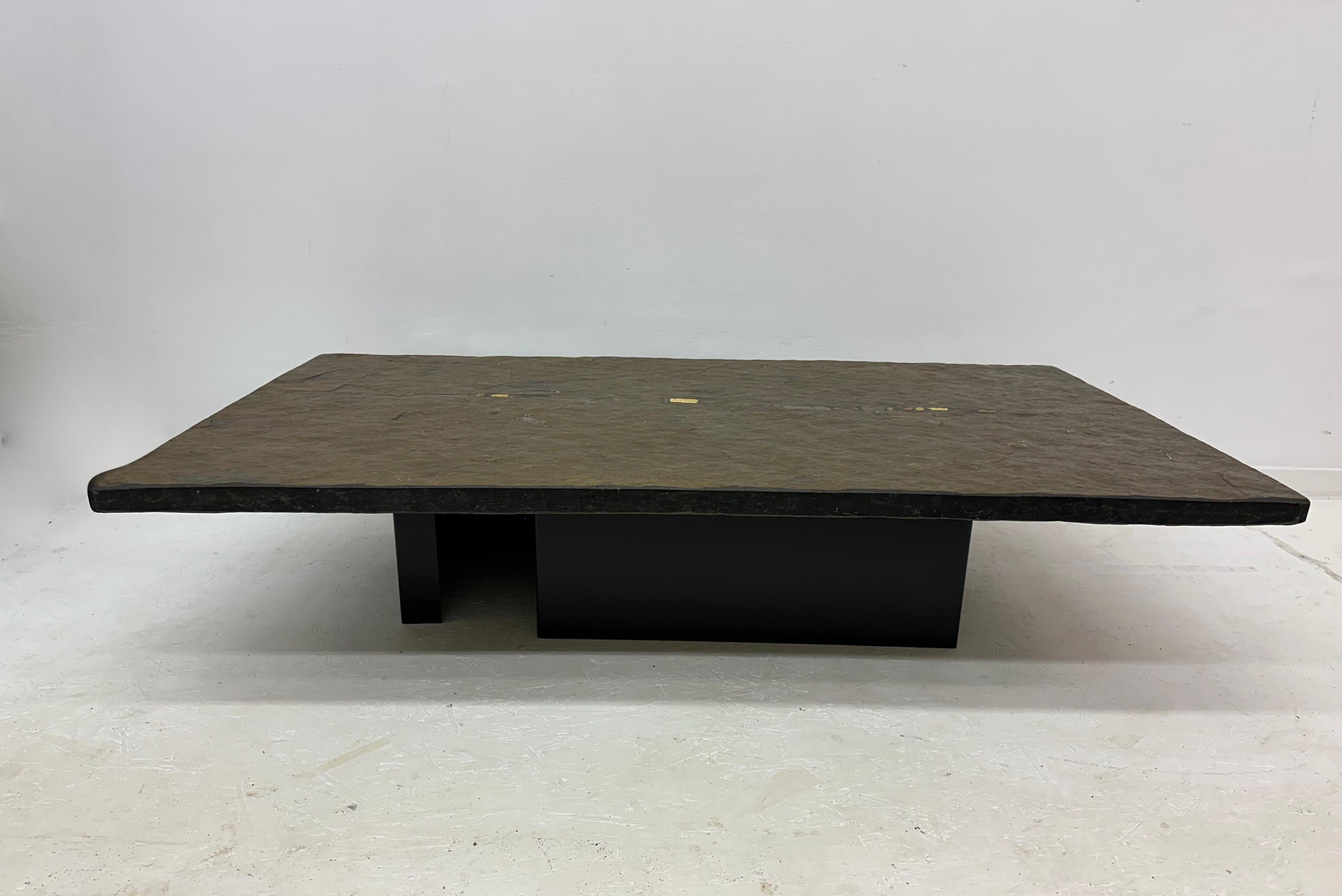 Table basse rectangulaire Paul Kingma , 1970 en vente 11