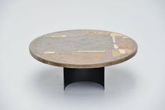 Paul Kingma Round Coffee Table Holland, 1978