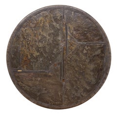 Paul Kingma Round Slate Coffee Table