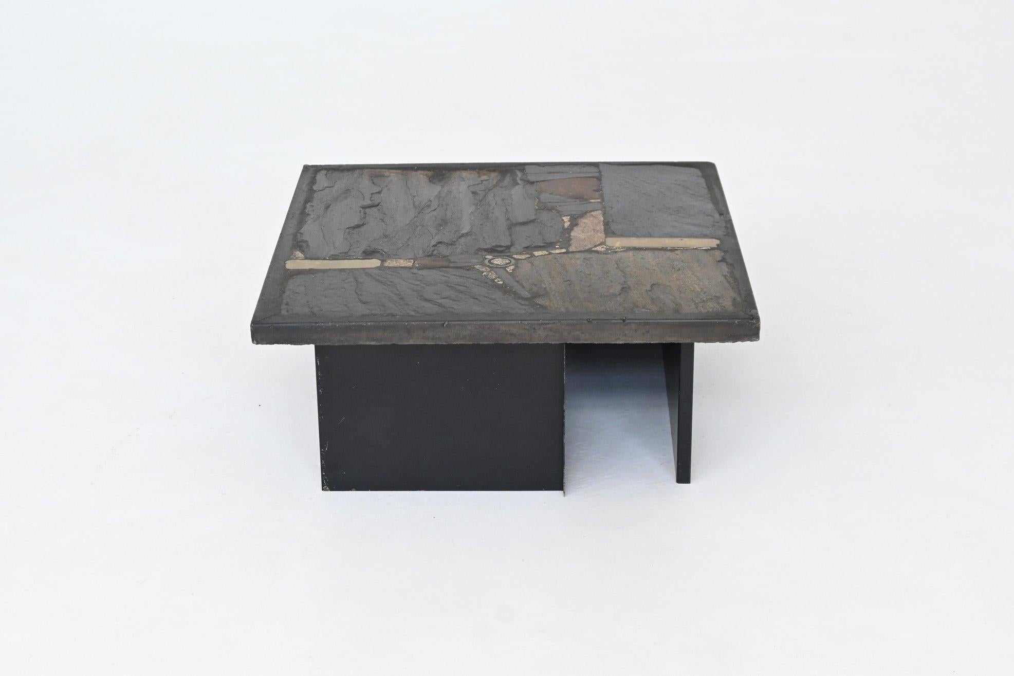 Néerlandais Table basse carrée Paul Kingma, Pays-Bas 1960 en vente