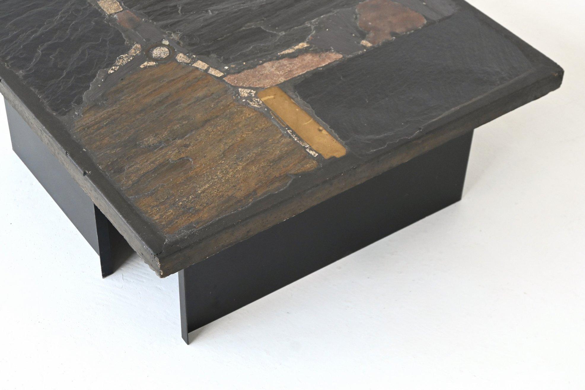 Milieu du XXe siècle Table basse carrée Paul Kingma, Pays-Bas 1960 en vente