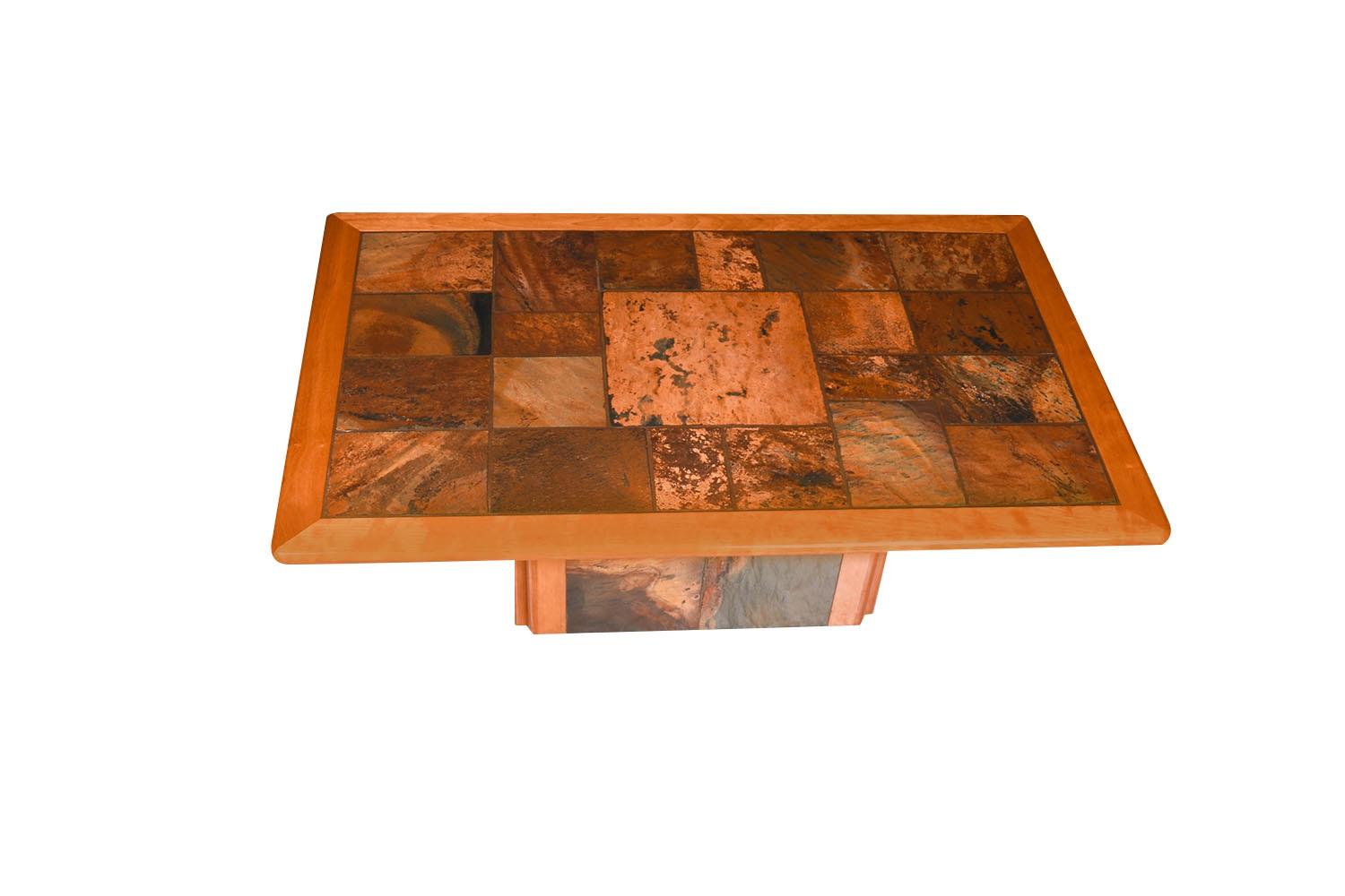 african slate table
