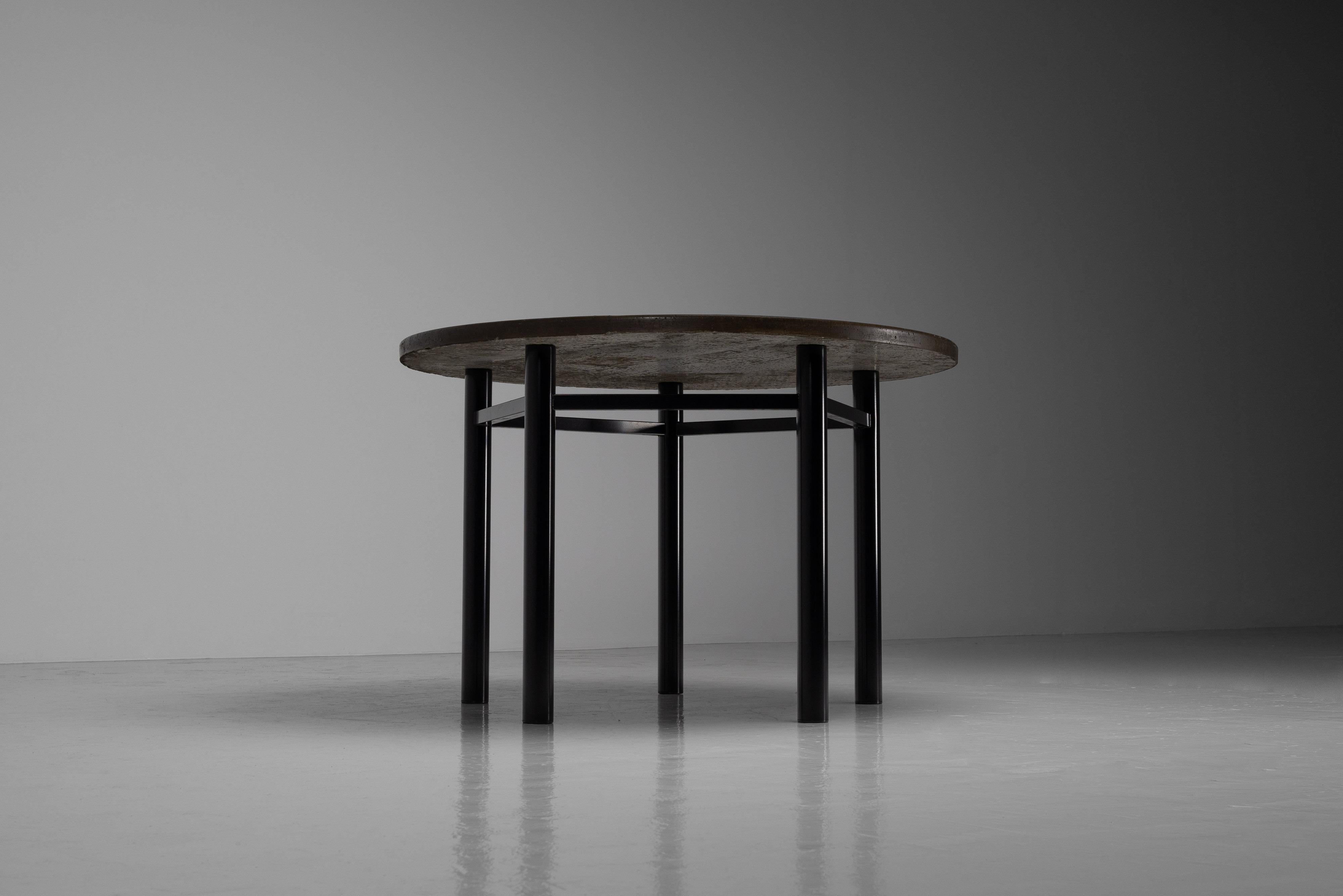 Paul Kingma unique dining table The Netherlands 1979 For Sale 9