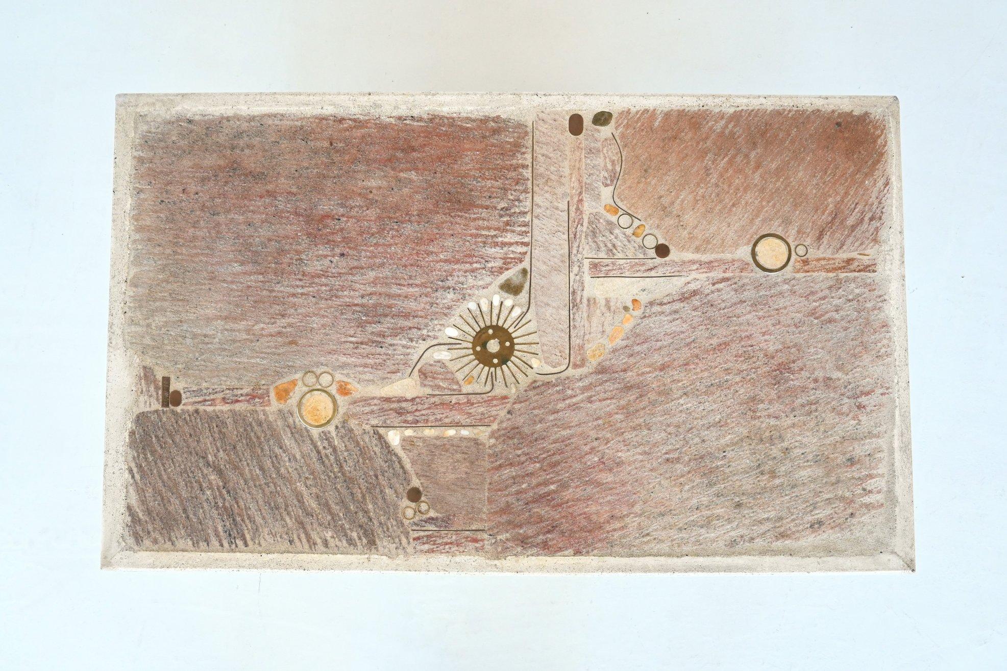 Paul Kingma white rectangular coffee table Artwork The Netherlands 1986 For Sale 10