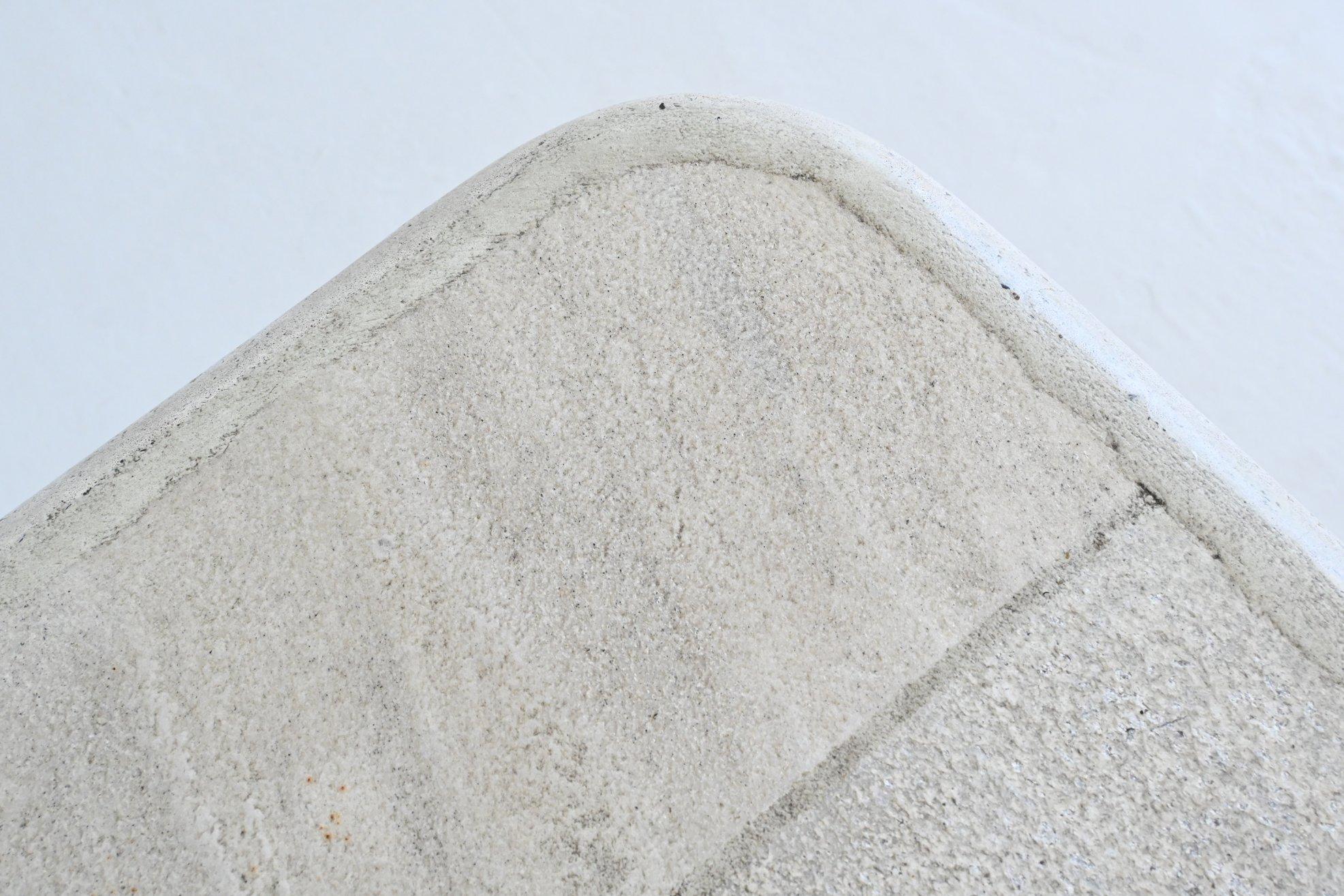 Paul Kingma white square coffee table The Netherlands 1988 8