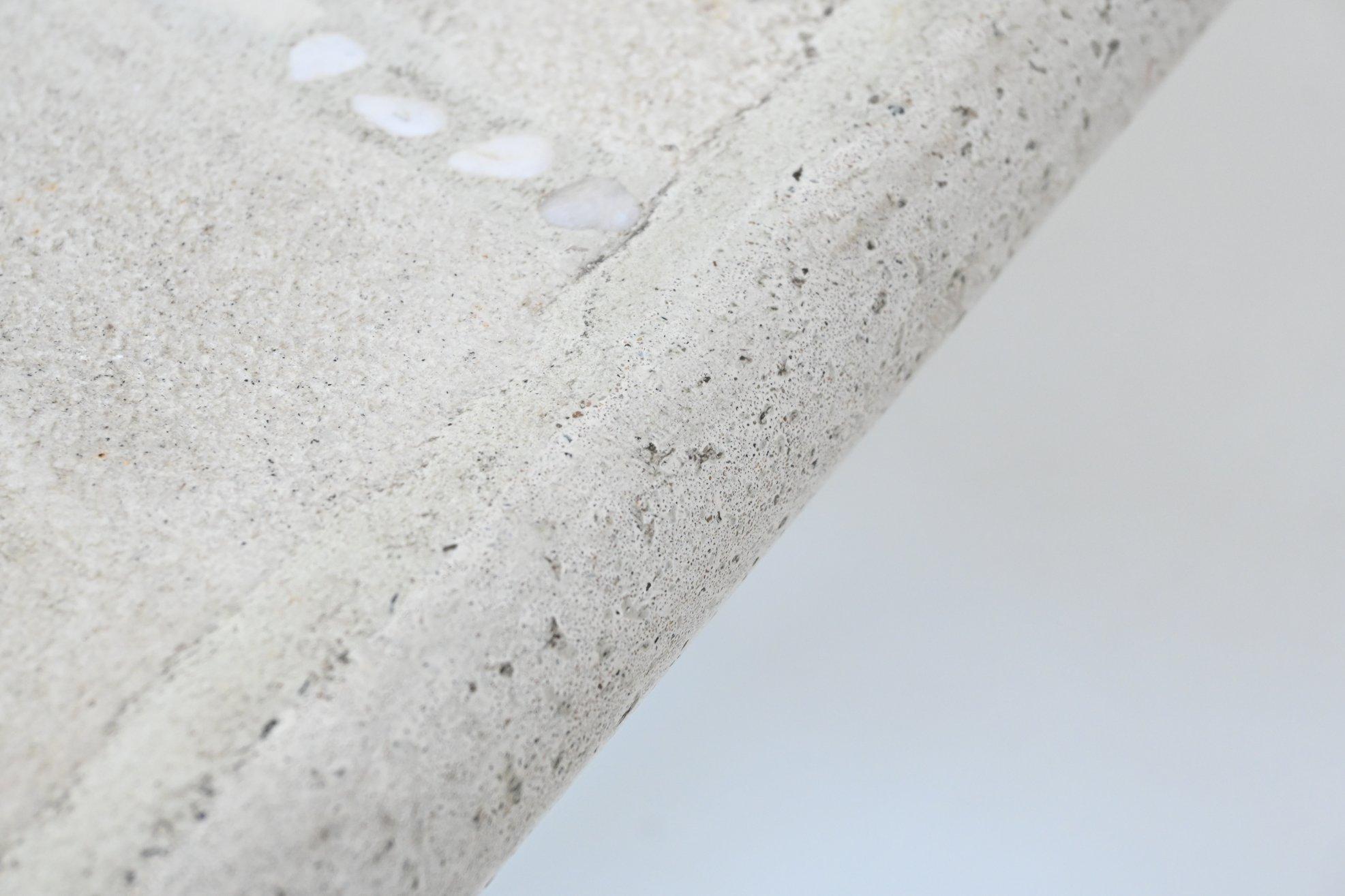 Paul Kingma white square coffee table The Netherlands 1988 9