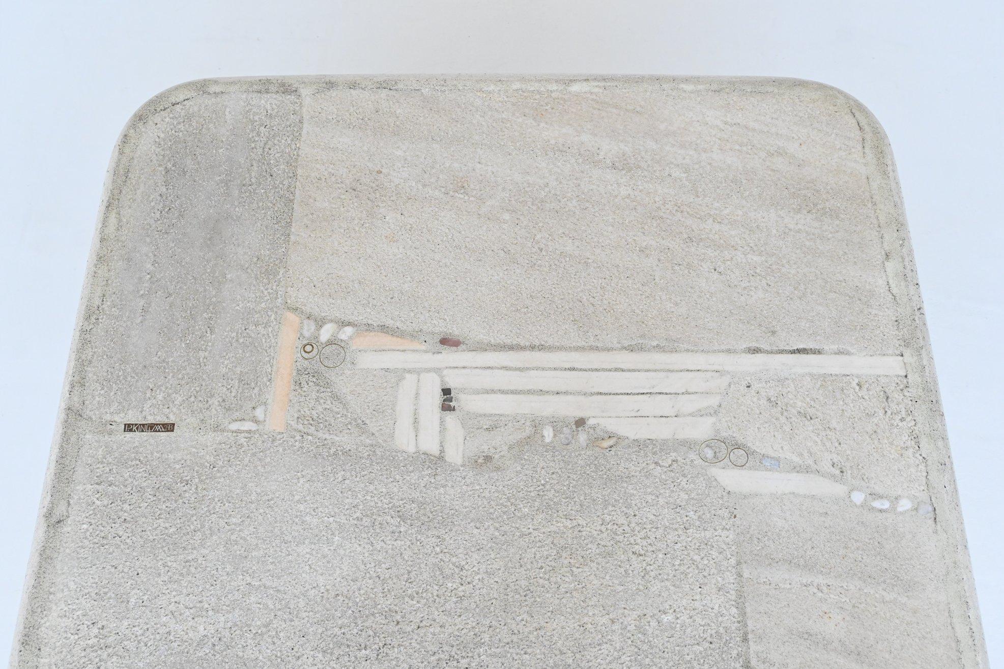 Paul Kingma white square coffee table The Netherlands 1988 10