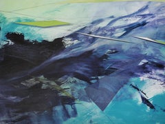 Abstrakte Landschaft #151, Abstraktes Gemälde