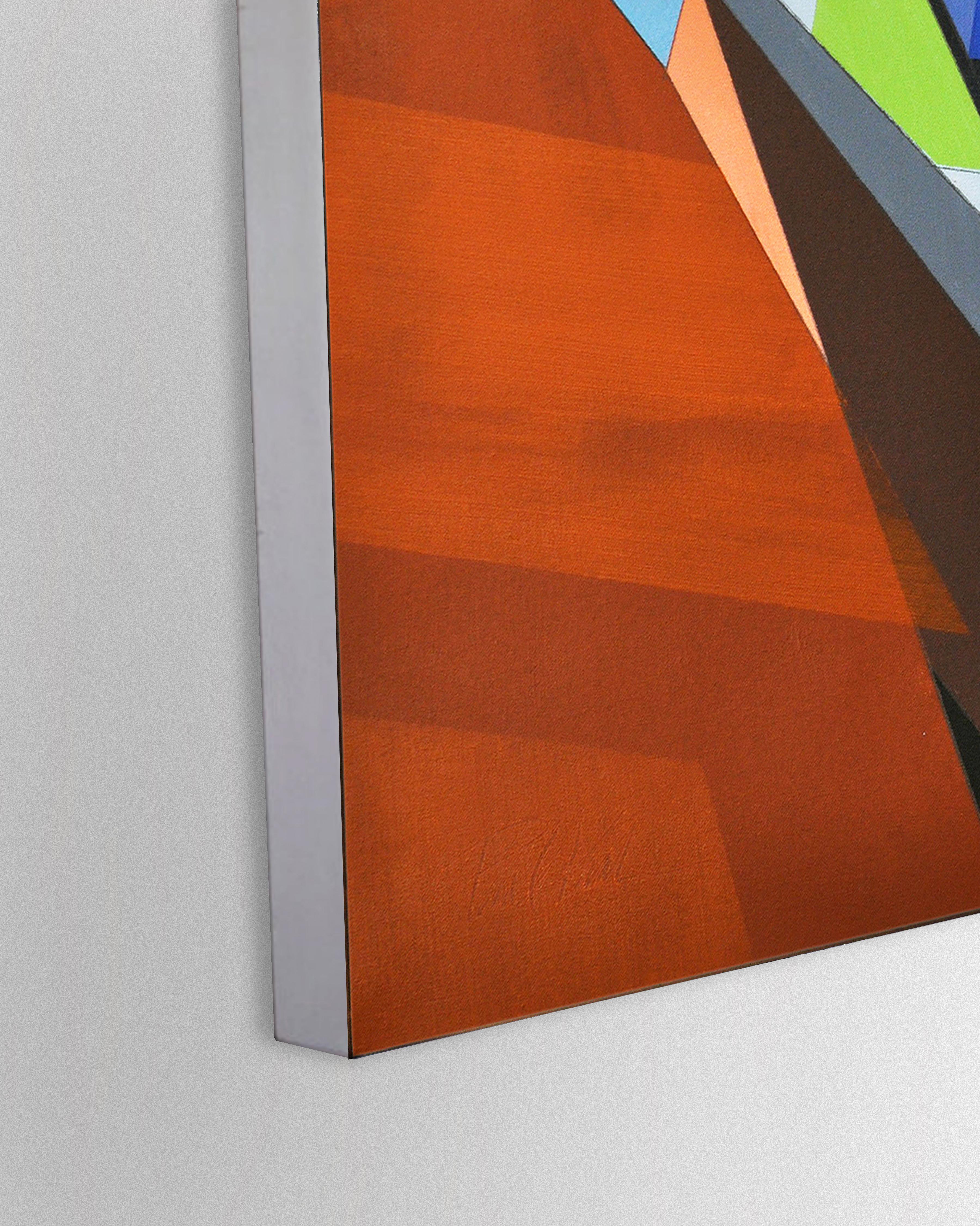 Paesaggio astratto #240, Pittura astratta - Painting di Paul Kirley