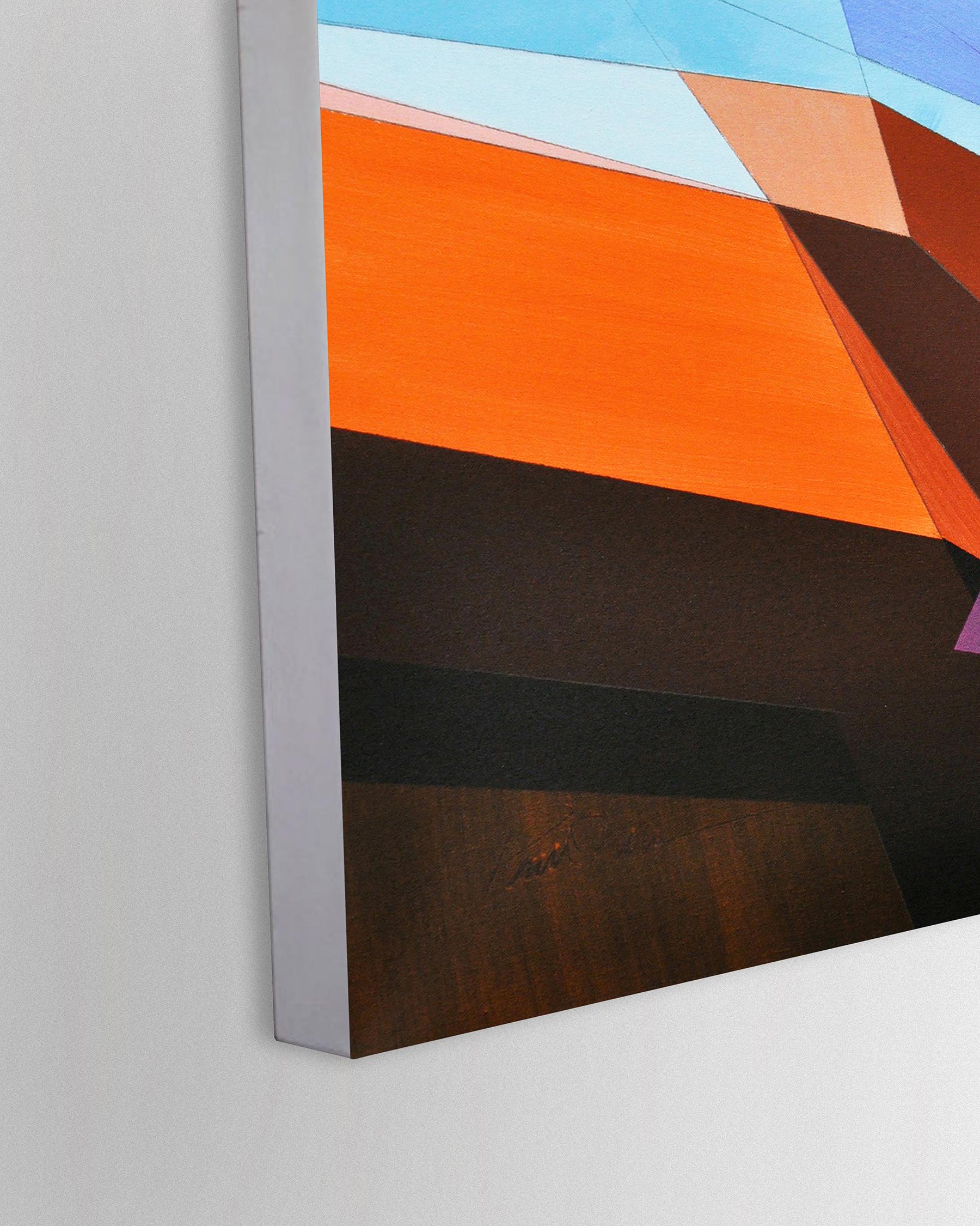 Paesaggio astratto  #242, Pittura astratta - Painting di Paul Kirley