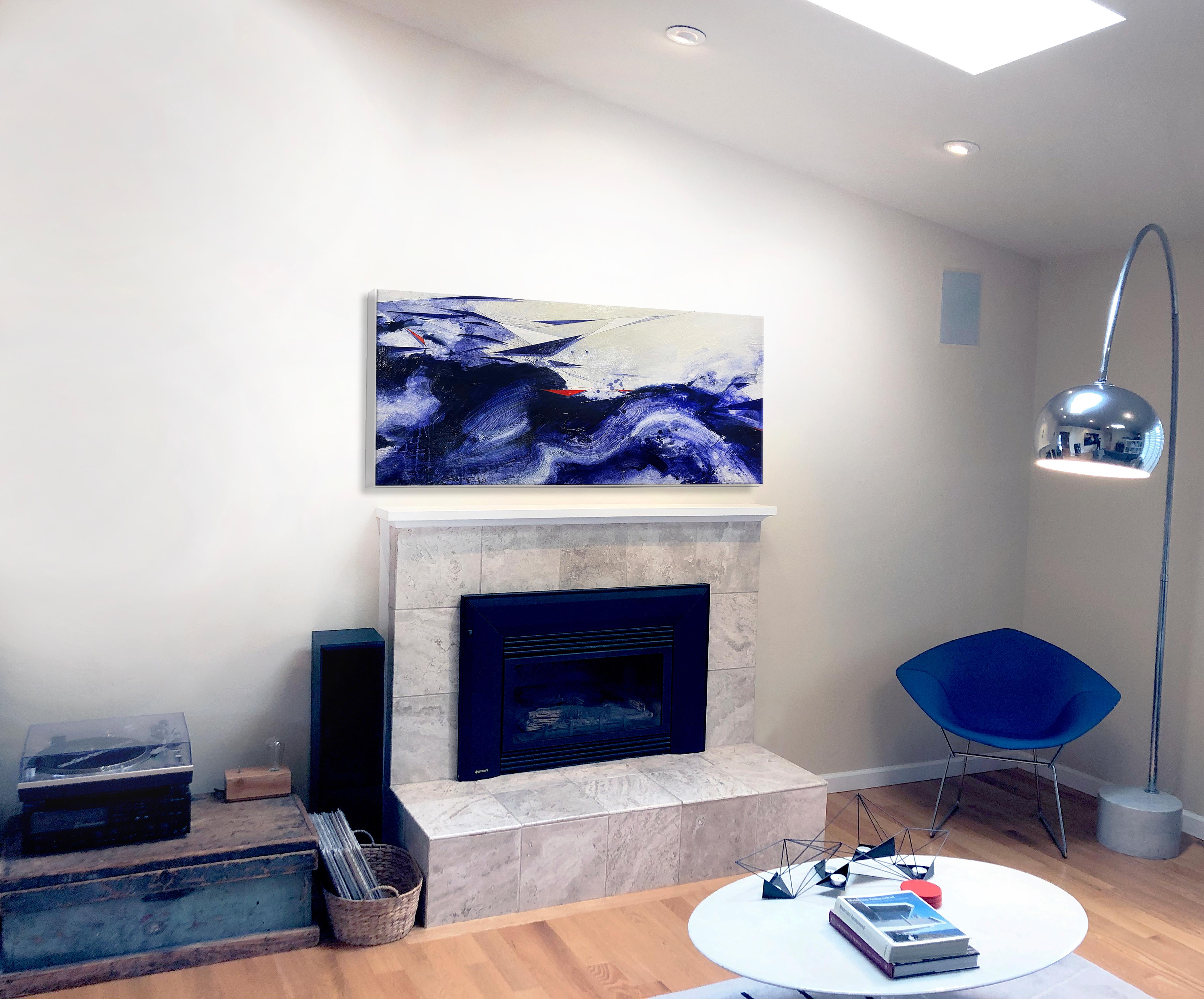 Paesaggio astratto #244, Pittura astratta - Painting Astratto di Paul Kirley