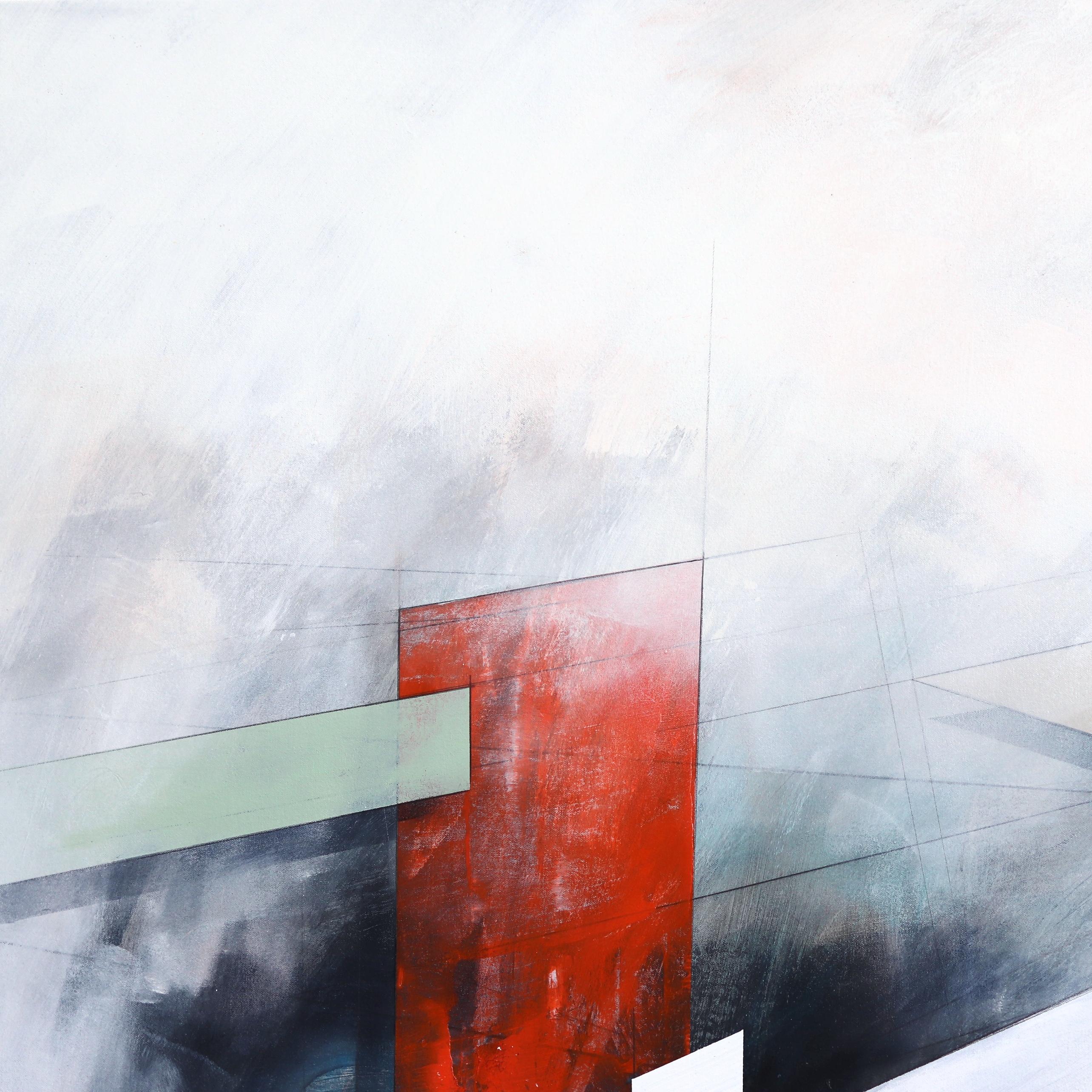Paysage abstrait 81 - Abstrait Painting par Paul Kirley