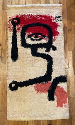 Paul Klee Abstract Wool Rug Wall Tapestry Limited Edition of 2500
