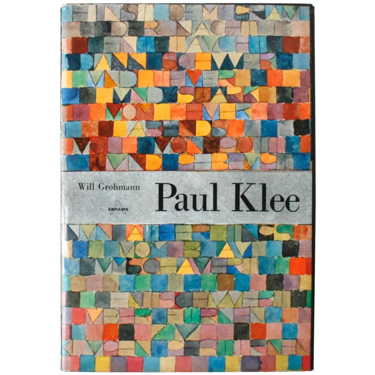 "Paul Klee" by Will Grohmann, First Edition Book