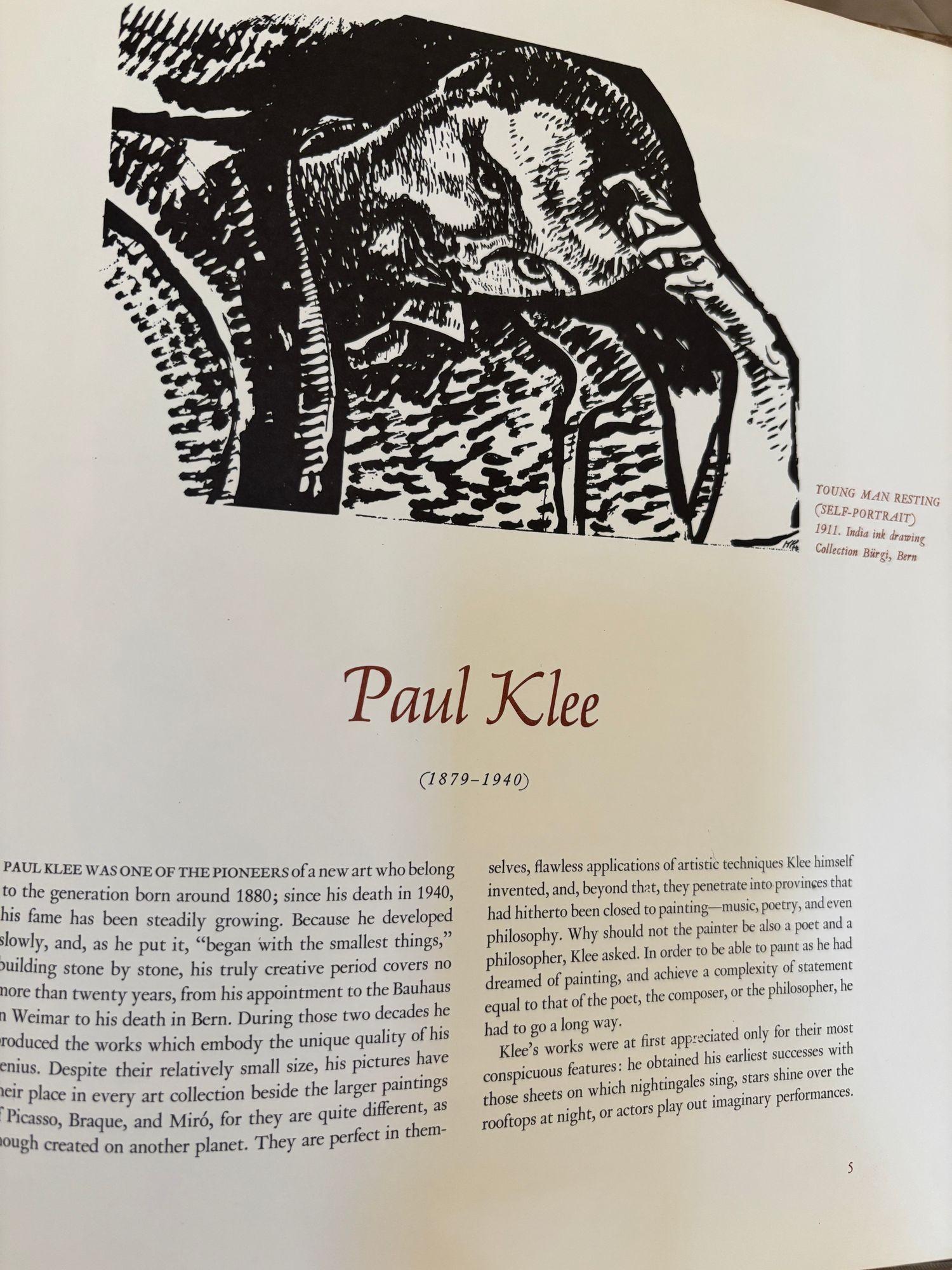 PAUL KLEE Le grand art des âges par Will Grohmann, 1969 Abrams Hardcover en vente 1