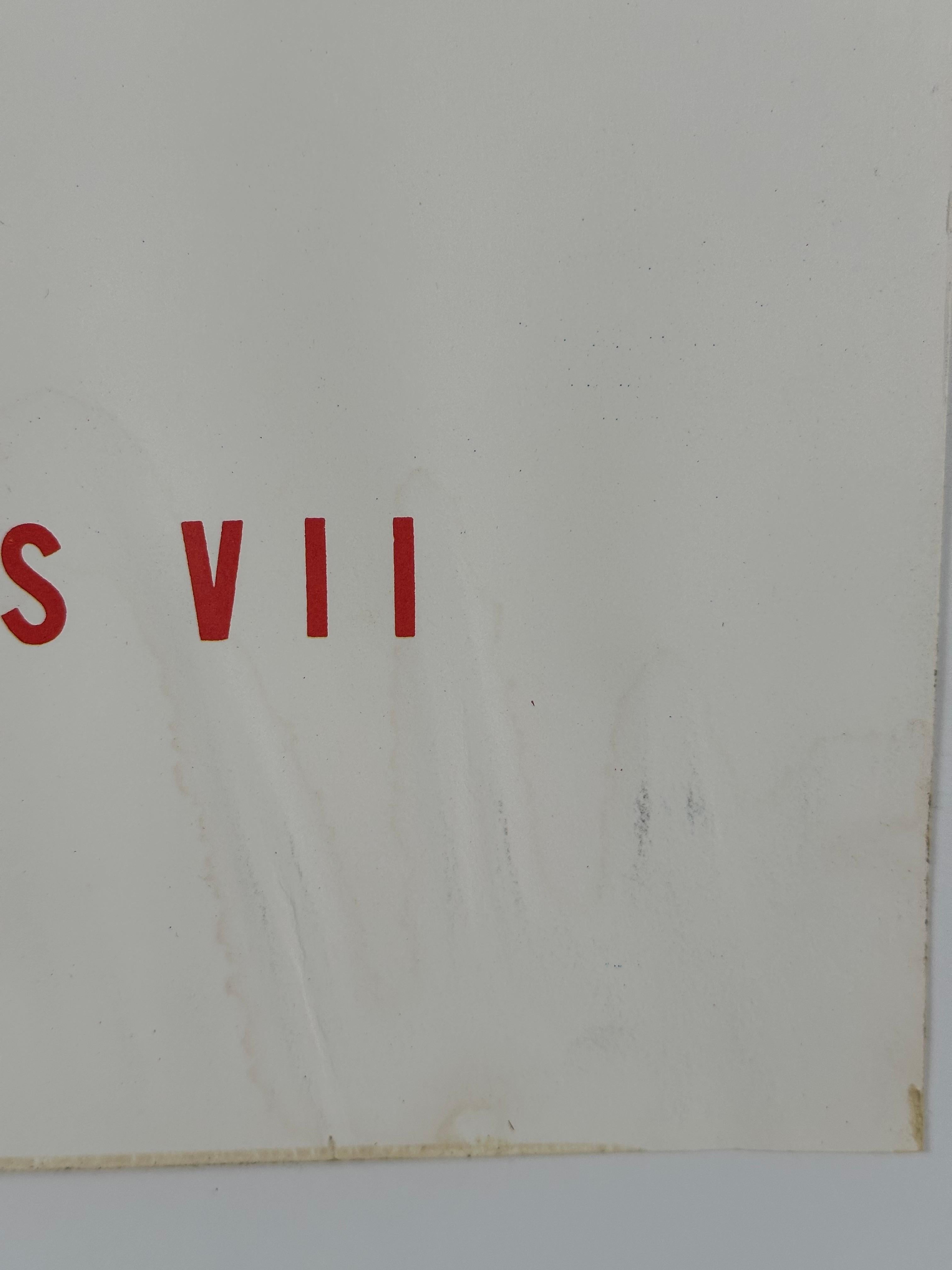 Original Exhibition Poster Paul Klee, Berggruen and Cie, Paris 1955. Measuring This poster is an original print, not a reproduction. 

The poster is in very good vintage condition with some minor consistent discoloration and some minor staining and