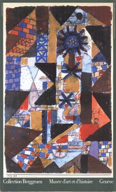 1992 Paul Klee 'Dacherblume' Italy Offset Lithograph