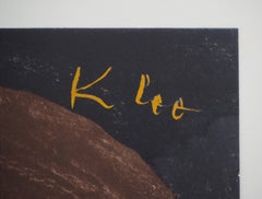 Blue Bird, Squash - Lithograph and Stencil