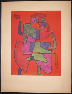 Der Kunftige (Arrival of the Bridegroom) - Collotype Print after P. Klee