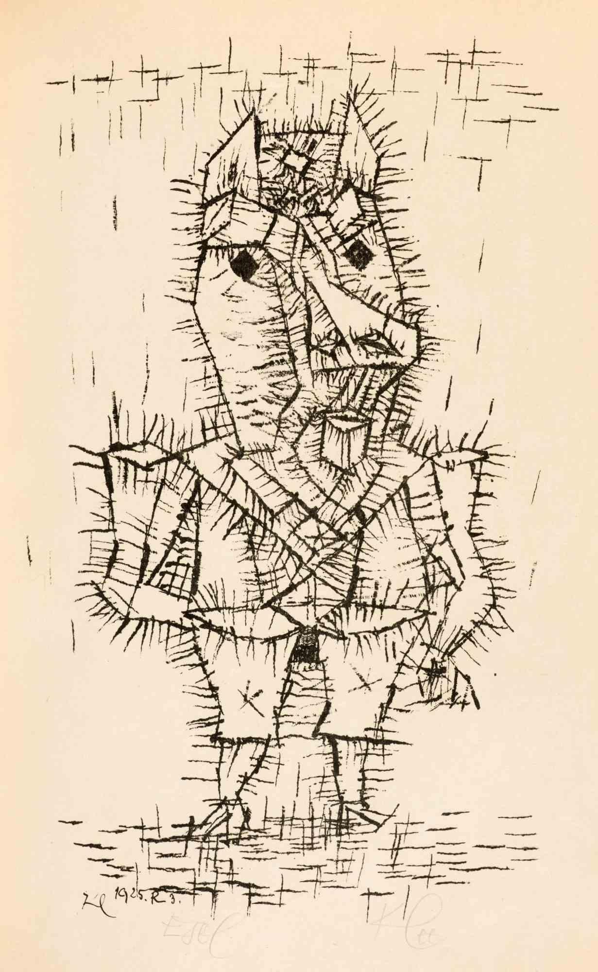 Esel - Lithograph by Paul Klee - 1925 For Sale 1