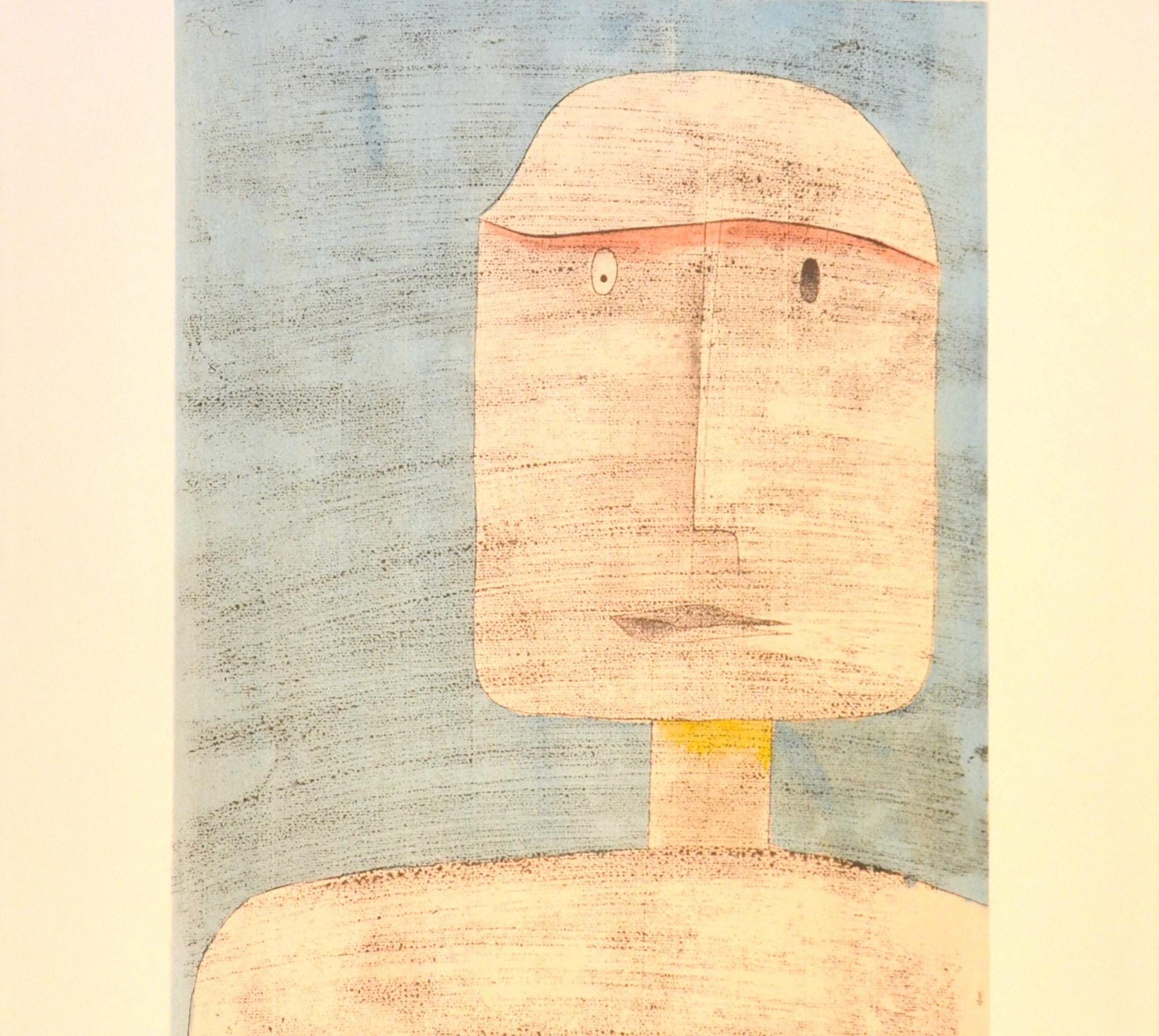 Ghost of a Warrior - Original Lithograph by P. Klee - 1960 - Print by Paul Klee