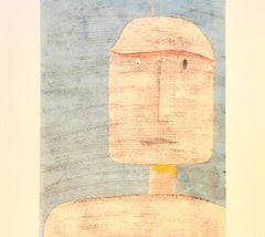 Ghost of a Warrior - Original Lithograph by P. Klee - 1960