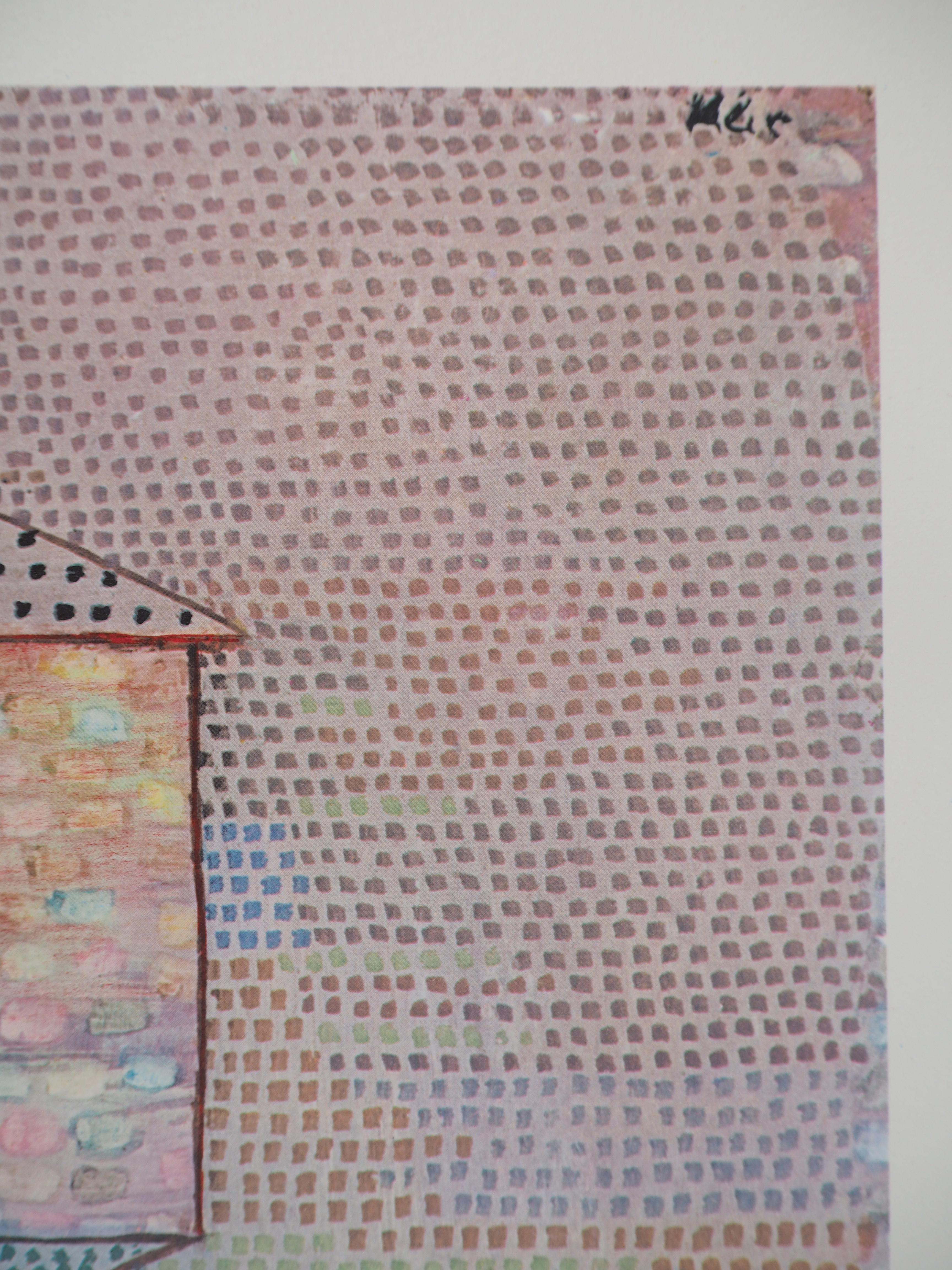 Happy People in Pink - Lithograph (Maeght) - Print by Paul Klee