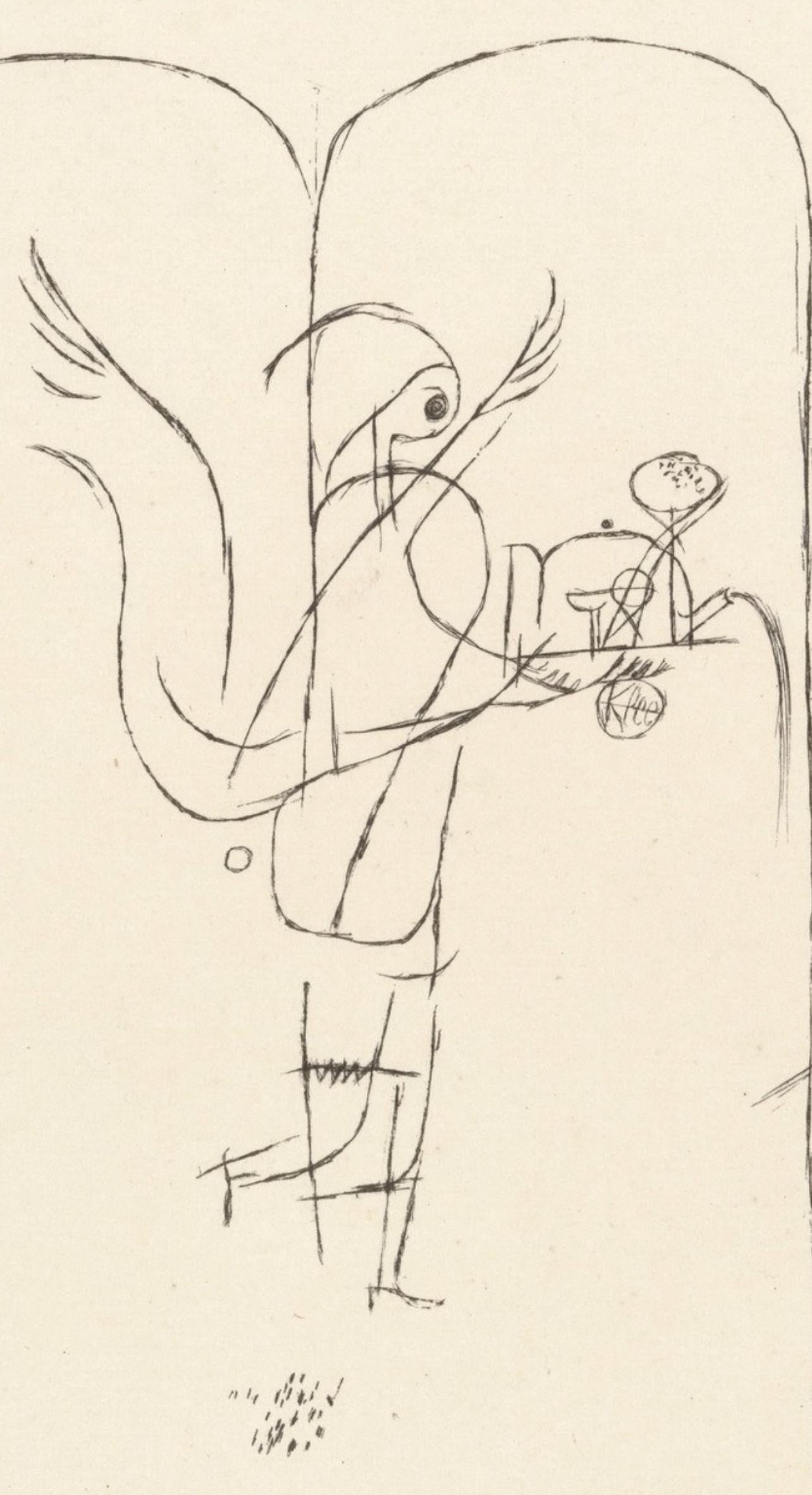 Klee, A Genius Serves a Small Breakfast, Prints of Paul Klee (after) For Sale 1