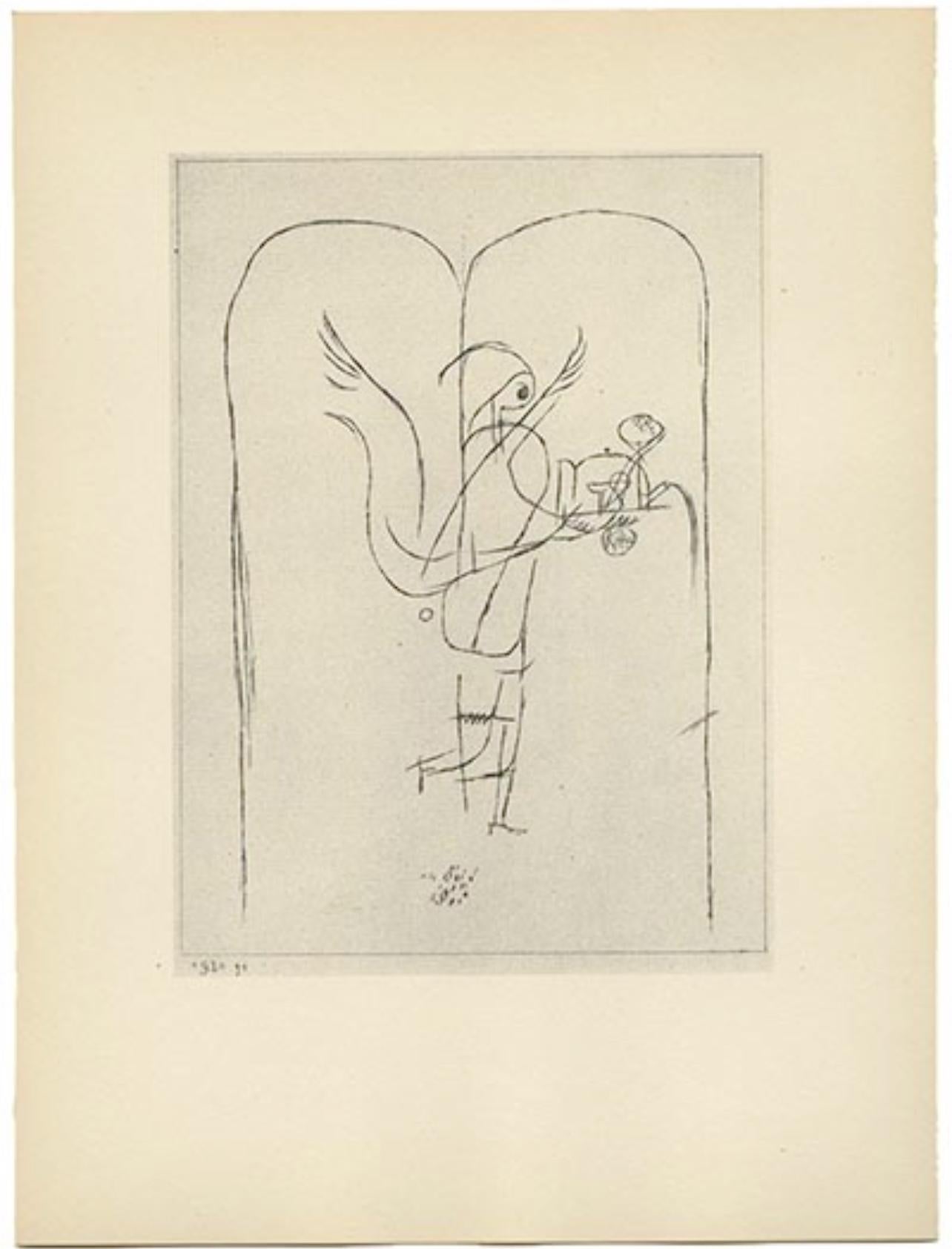 Klee, A Genius Serves a Small Breakfast, Prints of Paul Klee (after) For Sale 2