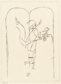 Vintage Klee, A Genius Serves a Small Breakfast, Prints of Paul Klee (after)