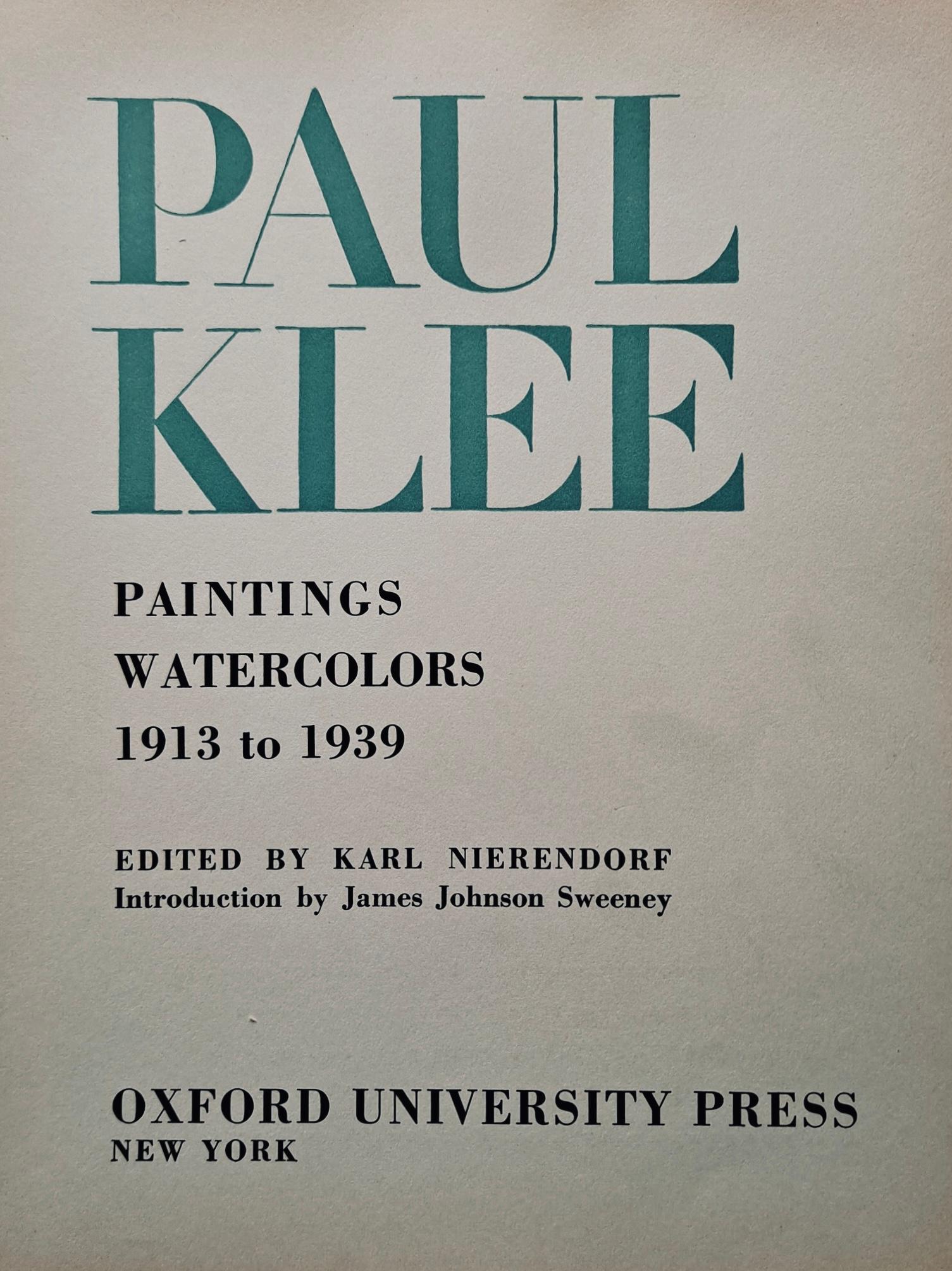 Klee, A Guardian Angel Serves a Small Breakfast (after) For Sale 1