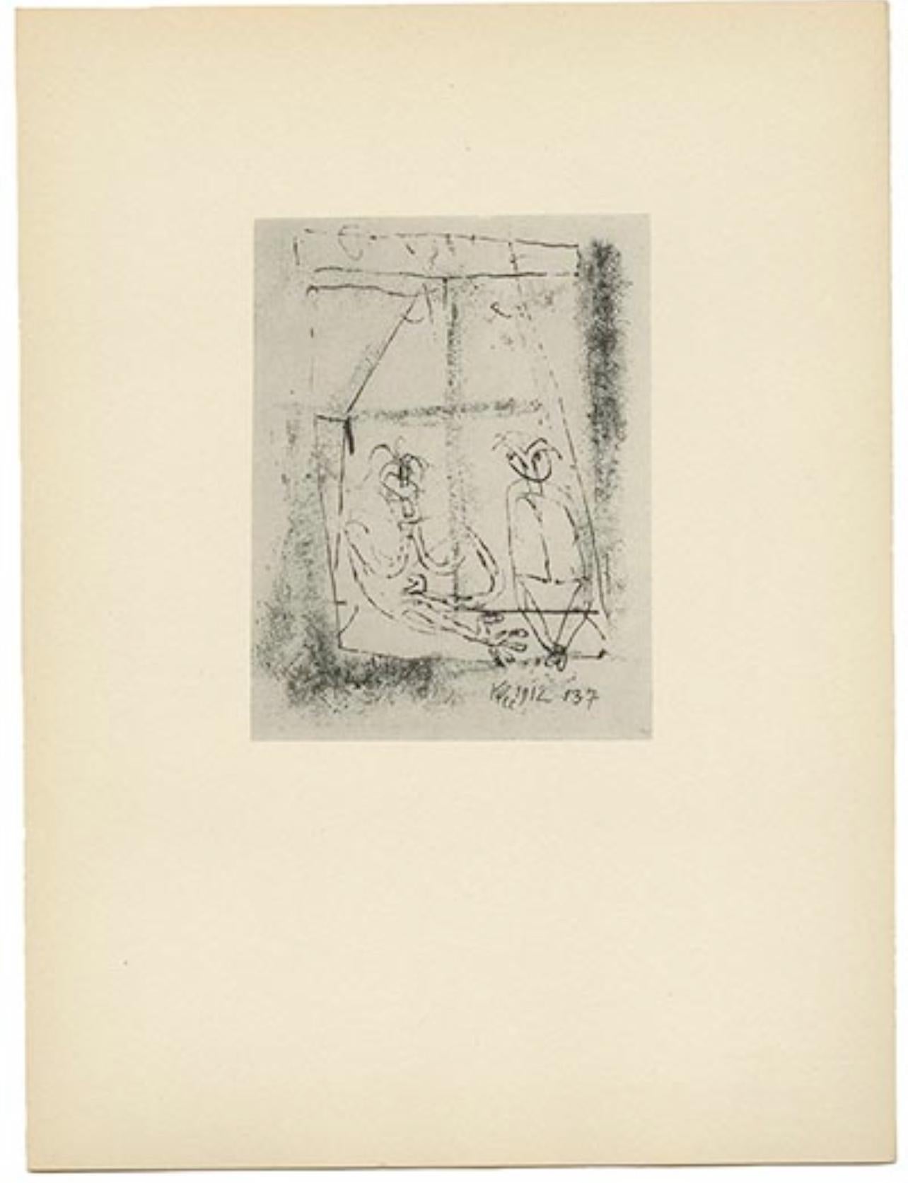 Klee, At The Window, Prints of Paul Klee (after) For Sale 4