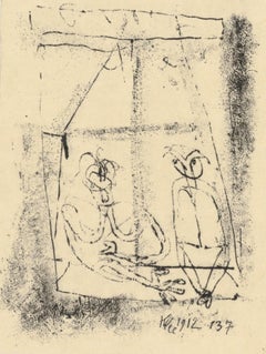 Klee, At The Window, Drucke von Paul Klee (nach)
