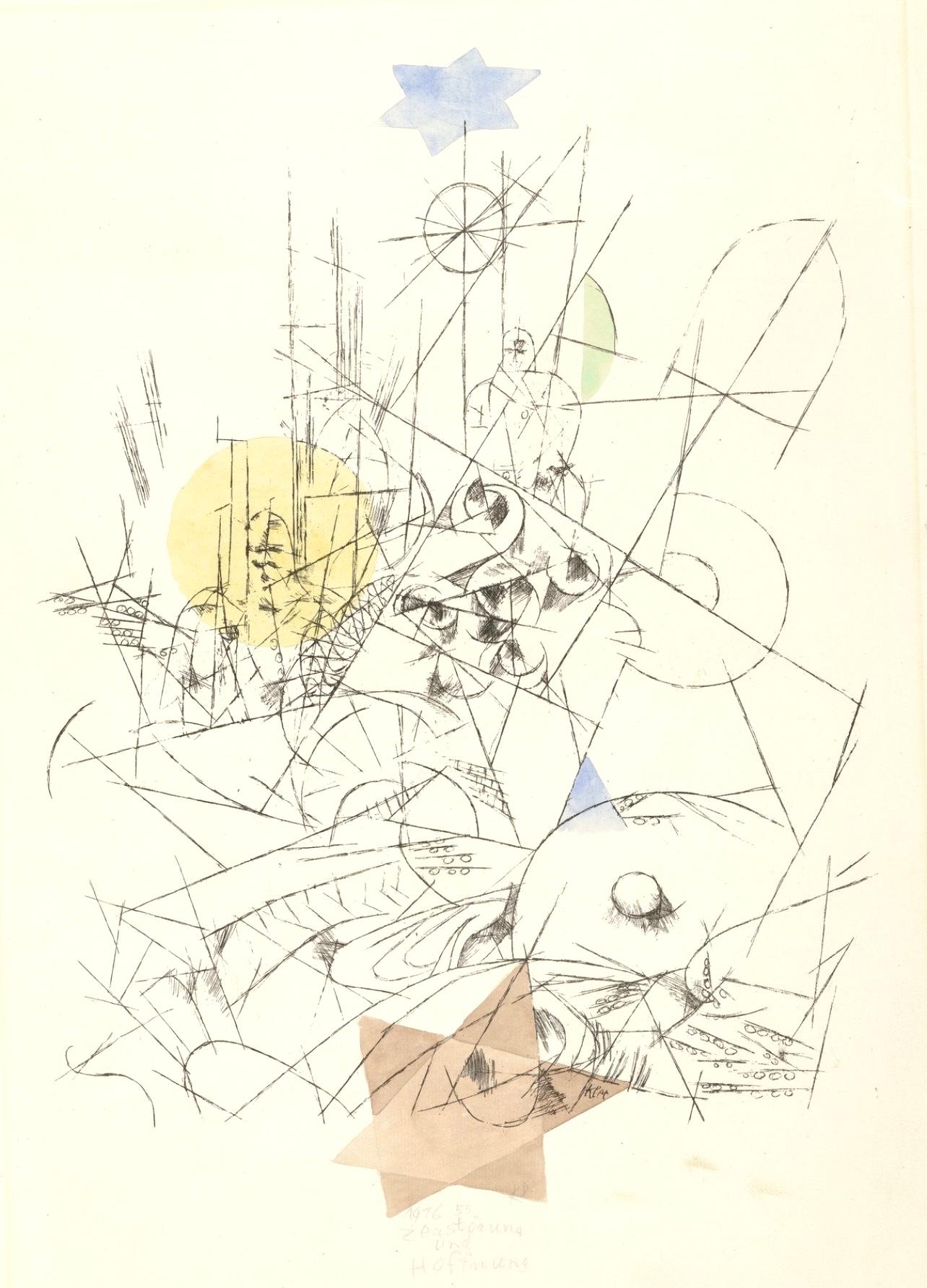 Klee, Destruction and Hope, Prints of Paul Klee (after)