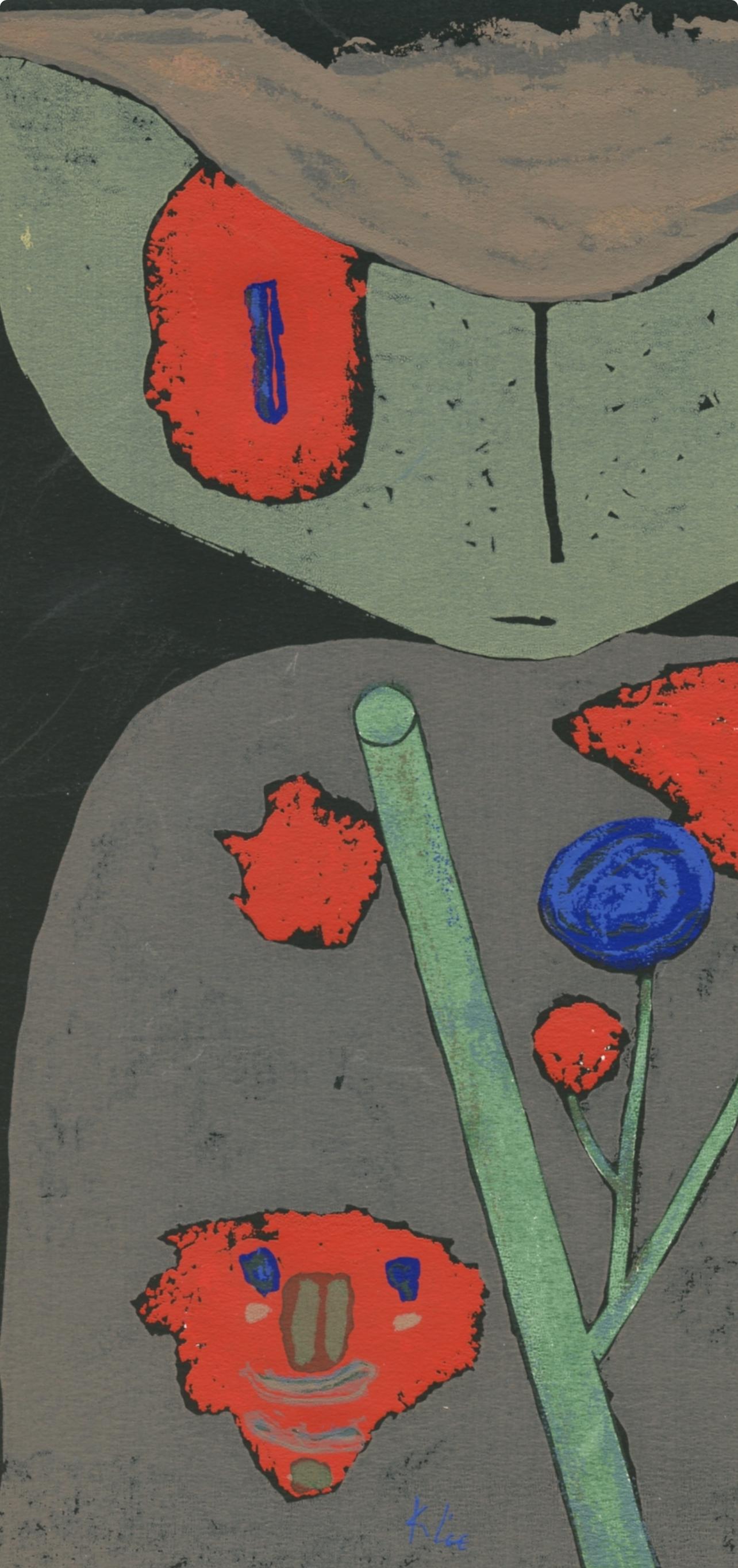 Klee, Figure of the Oriental Theater (after) - Print by Paul Klee