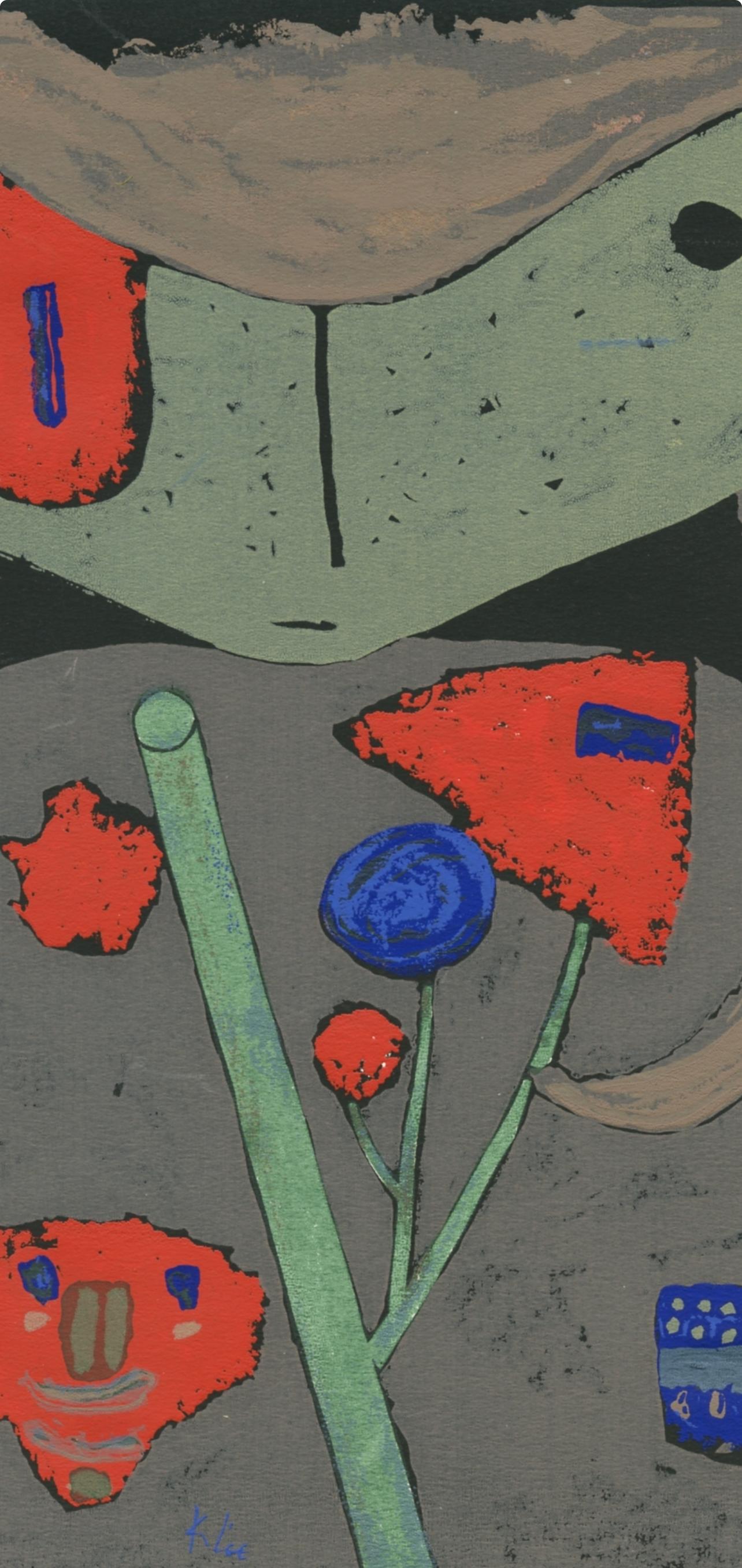 Klee, Figure of the Oriental Theater (after) - Modern Print by Paul Klee