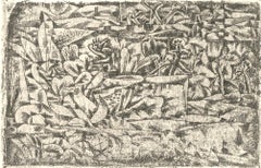 Vintage Klee, Garden of Passion, Prints of Paul Klee (after)