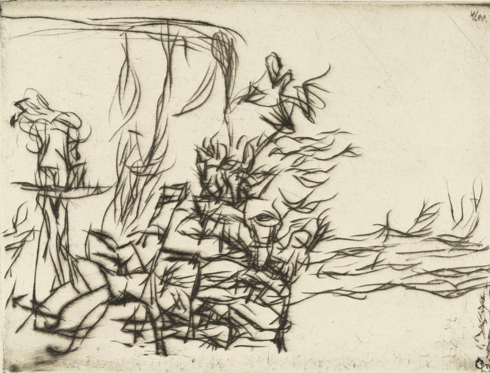 Klee, Garden, Prints of Paul Klee (after)