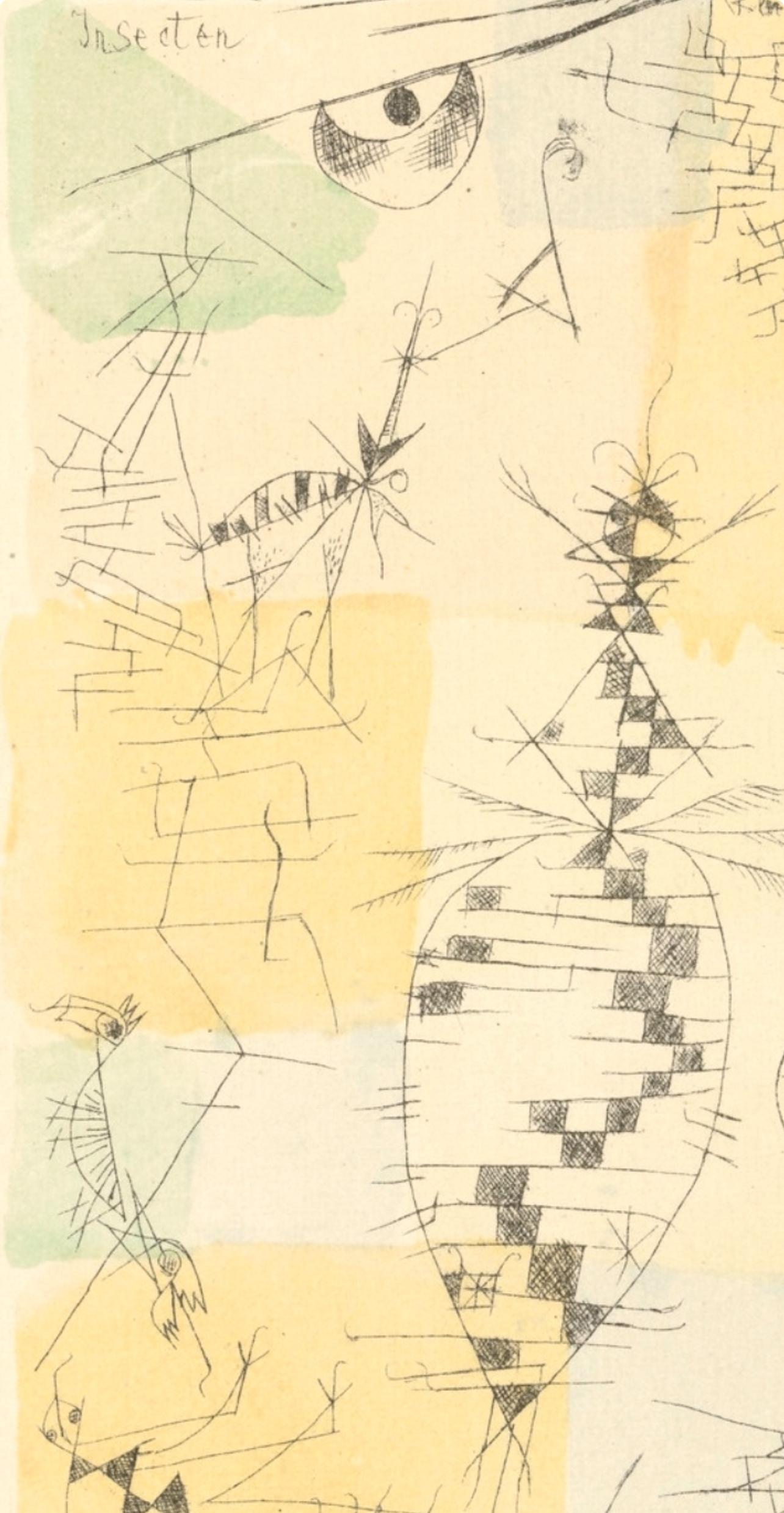 Klee, Insectes, Impressions de Paul Klee (après) en vente 1