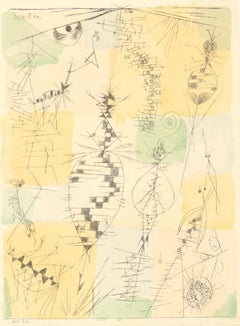 Vintage Klee, Insects, Prints of Paul Klee (after)