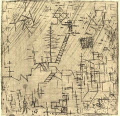 Klee, Juggler in April, Prints of Paul Klee (after)