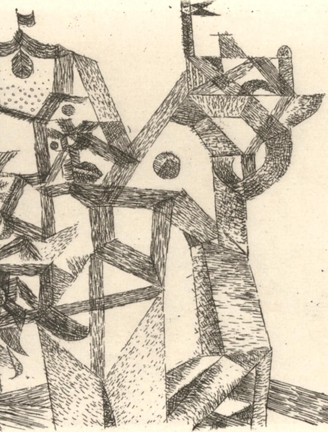 Klee, Little Castle in the Air, impressions de Paul Klee (d'après) en vente 1