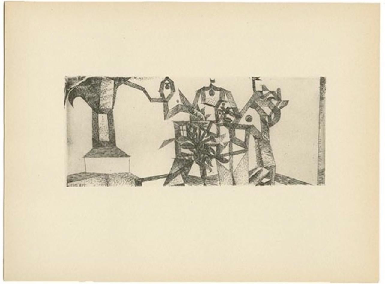 Klee, Little Castle in the Air, impressions de Paul Klee (d'après) en vente 4