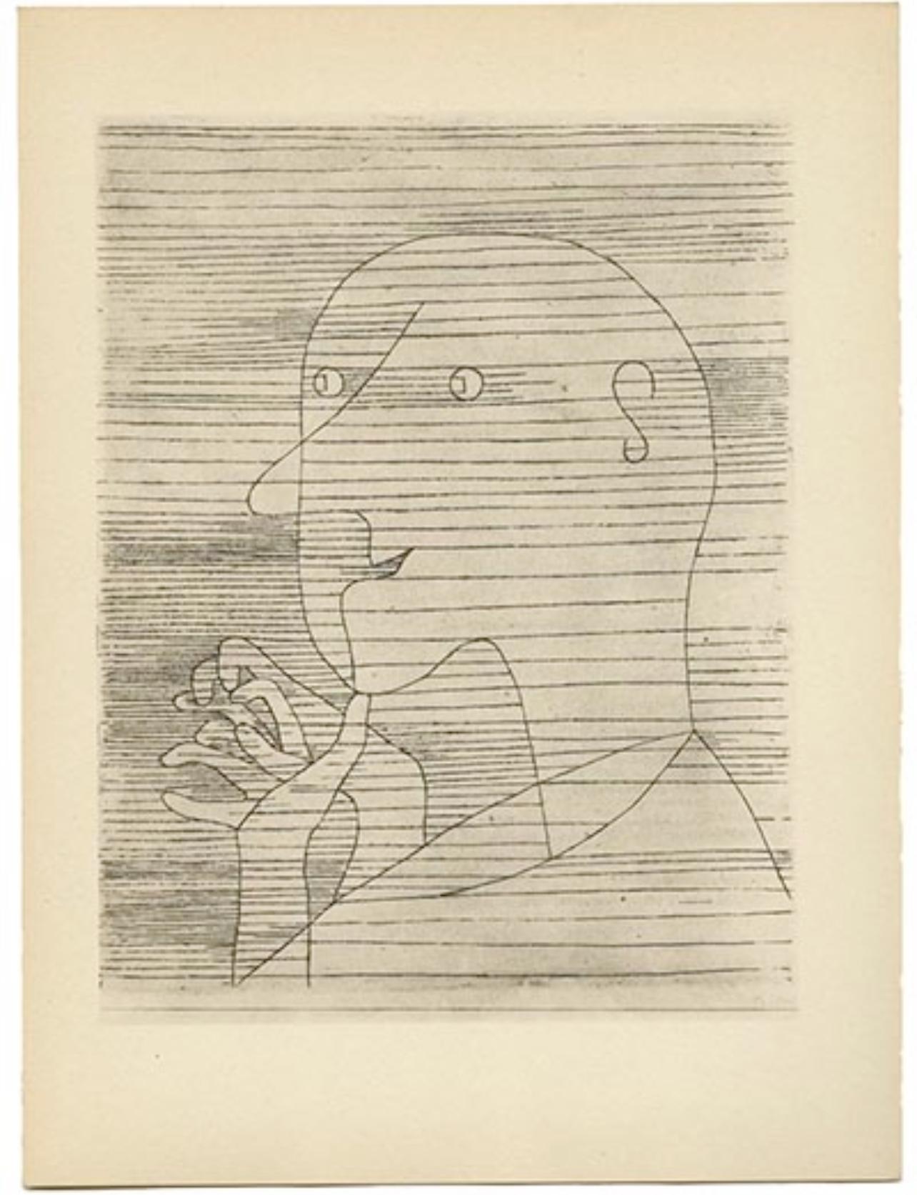 Klee, Old Man Counting, Prints of Paul Klee (after) For Sale 2