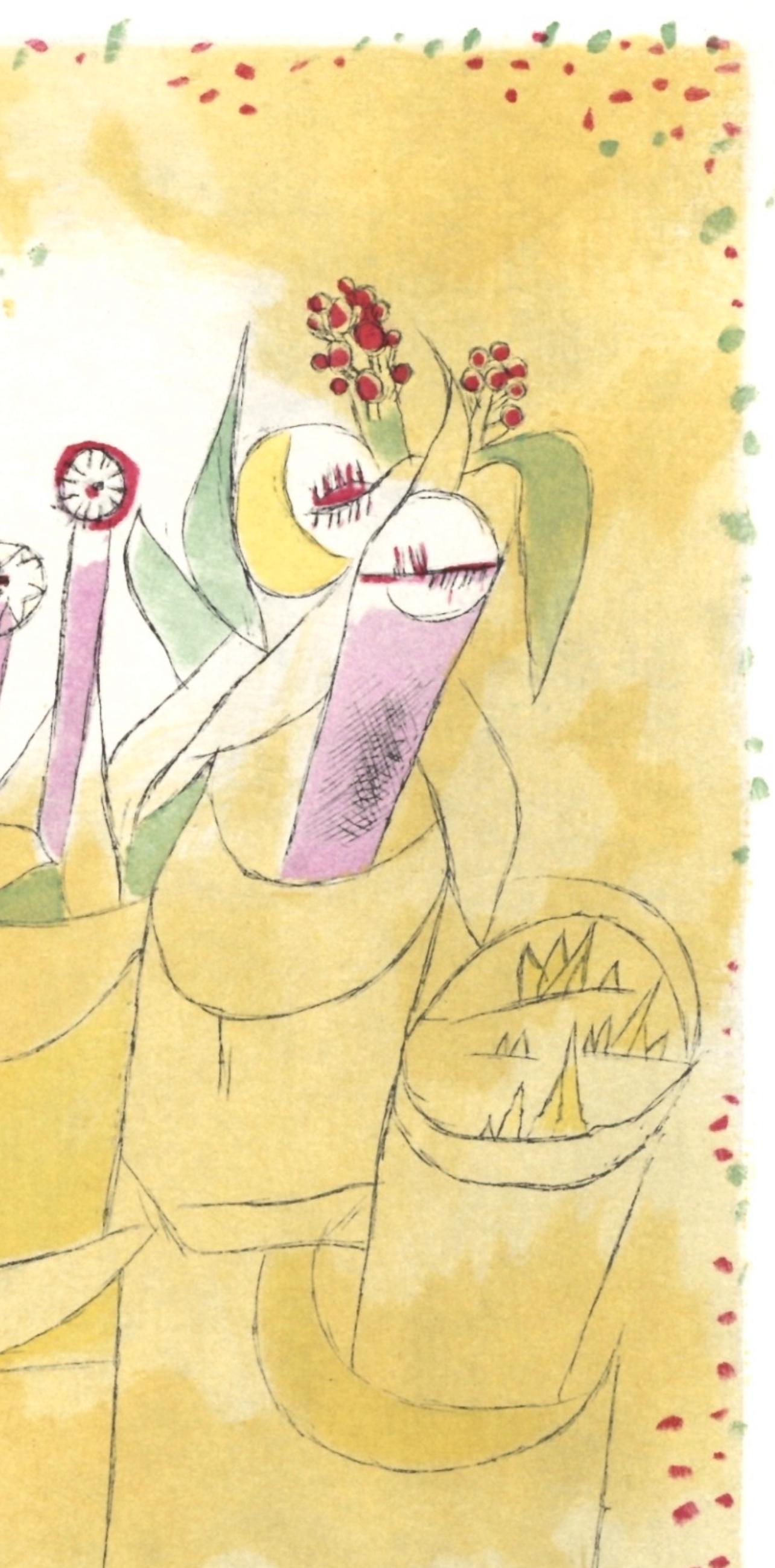 Klee, Topfpflanzen I, Drucke von Paul Klee (nach) im Angebot 1
