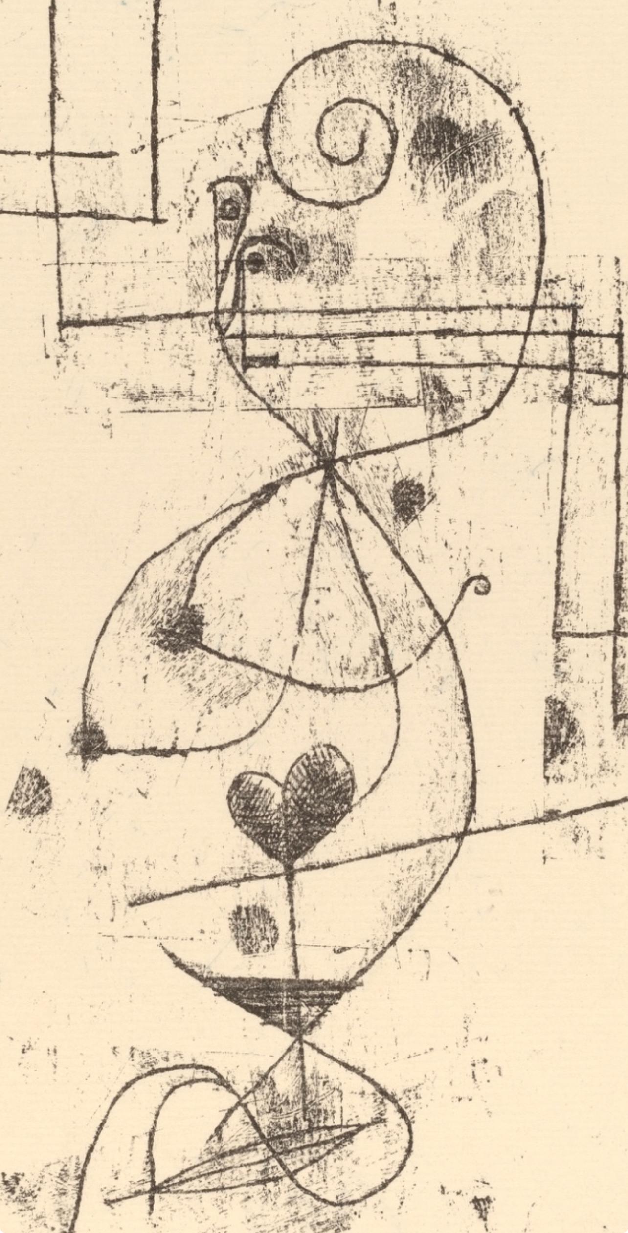 Klee, Queen of Hearts, Prints of Paul Klee (after) For Sale 1
